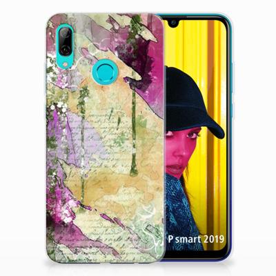 Smartphone hoesje Huawei P Smart 2019 Letter Painting Smartphone hoesje Huawei P Smart 2019 Letter Painting