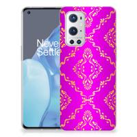 Siliconen Hoesje OnePlus 9 Pro Barok Roze Siliconen Hoesje OnePlus 9 Pro Barok Roze