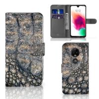 Motorola Moto G7 | G7 Plus | Telefoonhoesje | Met pasjeshouder | Krokodillenprint Motorola Moto G7 | G7 Plus | Telefoonhoesje | Met pasjeshouder | Krokodillenprint