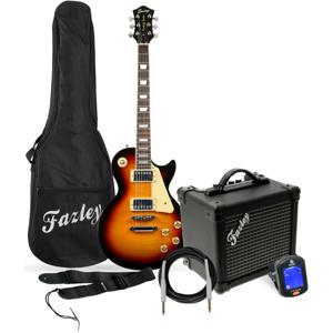Fazley FLP318 Starter Pack Sunburst elektrische gitaar starterset