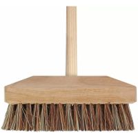 Buitenbezem/schrobborstel hard - FSC hout - 22 x 130 cm