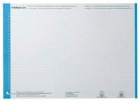 Elba etiketten voor hangmappen voor laden blauw, 1 vel met 27 etiketten