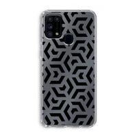 Crazy pattern: Samsung Galaxy M31 Transparant Hoesje