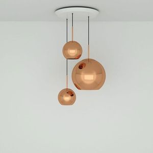 Tom Dixon Copper Trio Round Hanglamp - Koper