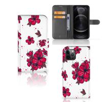 Apple iPhone 12 Pro Max Hoesje Blossom Red
