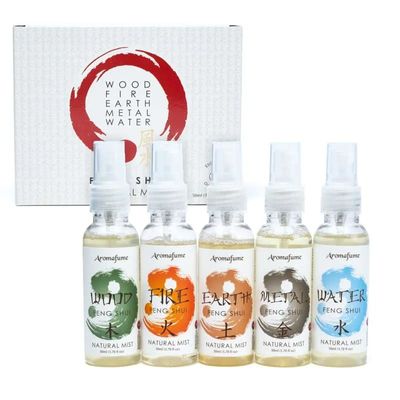 Aromafume Feng Shui Luchtverfrisser - Set van 5