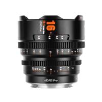 7artisans 16mm T2.1 M43 (Panasonic, Olympus) zwart