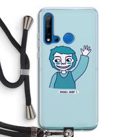Zwaai: Huawei P20 Lite (2019) Transparant Hoesje met koord