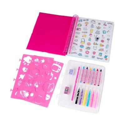 Canenco Cutie crew sjabloon activiteiten kleurboek