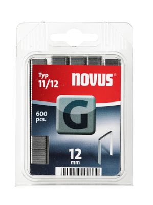 Novus Vlakdraad nieten G 11/12mm | 600 stuks - 042-0387 - 042-0387