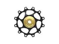 SunRace derailleurwiel 12t alloy goud