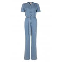 Freebird - Blauw | Dames | Broek | Blauw | XL | regular | Kamst mode