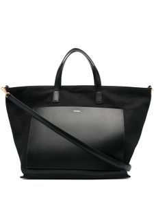 Jil Sander sac cabas Wanda Square médium - Noir