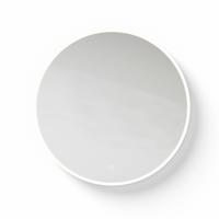 Looox O-Line Round Spiegel 80x80x4,5cm