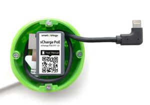 Smart Things sCharge PoE FIT L PoE+ Adapter 22 W, 25 W USB Power Delivery (USB-PD)