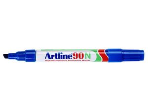 Viltstift Artline 90 schuin 2-5mm blauw