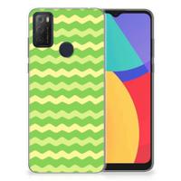 Alcatel 1S (2021) | TPU bumper | Waves Green
