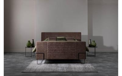 Goossens Excellent Boxspring Forma Hexagon met voetbord