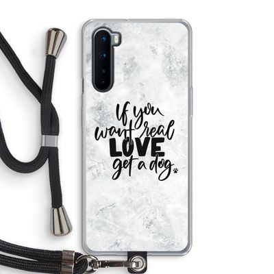 Partner in crime: OnePlus Nord Transparant Hoesje met koord