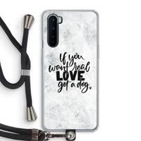 Partner in crime: OnePlus Nord Transparant Hoesje met koord