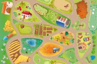 Achoka Speelmat Farm Roll Over junior 100 x 150 cm PVC - thumbnail