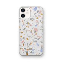 Terrazzo N°8: iPhone 12 mini Transparant Hoesje