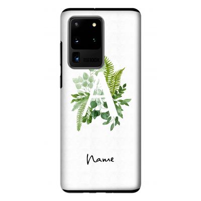 Green Brush: Samsung Galaxy S20 Ultra Tough Case