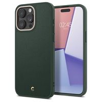 iPhone 15 Pro Spigen Cyrill Kajuk Mag Hybride Hoesje - Groen