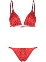 Noire Swimwear bikini Snake Tanning - Rouge