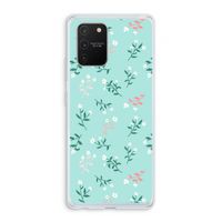 Small white flowers: Samsung Galaxy S10 Lite Transparant Hoesje