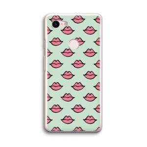 Lipjes: Google Pixel 3 Transparant Hoesje
