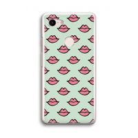 Lipjes: Google Pixel 3 Transparant Hoesje Lipjes: Google Pixel 3 Transparant Hoesje