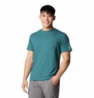 Columbia Thistletown Hills™ Pocket T-shirt Heren River Blue Heat XL
