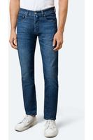 Pierre Cardin Tapered Fit Jeans blauw, Effen - thumbnail