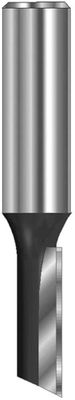 ENT Groeffrees HM 8x20x67mm, 1-snijkant kolf 12mm - 7910093