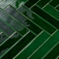 Dateg Wandtegel Handvorm Groen mix5x25