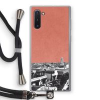 Marrakech Skyline : Samsung Galaxy Note 10 Transparant Hoesje met koord