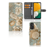 Hoesje voor Samsung Galaxy A14 5G Vintage Bird Flowers - thumbnail