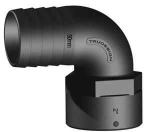 Tru Design Slangtule 90° 50mm X 2” Bsp Binnendraad Default
