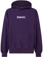 Supreme hoodie Box Logo 'FW 23' en coton - Violet