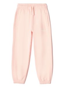 Off-White Kids pantalon de jogging Bookish Diag en coton - Rose