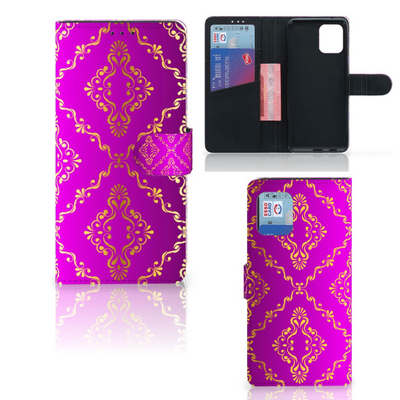 Wallet Case OPPO Find X3 Pro Barok Roze Wallet Case OPPO Find X3 Pro Barok Roze