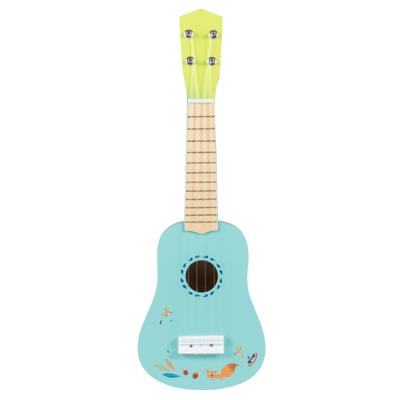 Ukelele Gitaar voor Kinderen Mini-ukelele met 4 Snaren en Lindehouten Body voor Kinderen Vanaf 3 Jaar