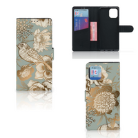 Hoesje voor Motorola Edge 20 Lite Vintage Bird Flowers - thumbnail