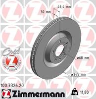 Remschijf Coat Z 100332620