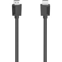 Hama 00205005 HDMI-kabel HDMI Aansluitkabel HDMI-A-stekker, HDMI-A-stekker 1.50 m Zwart 4K UHD