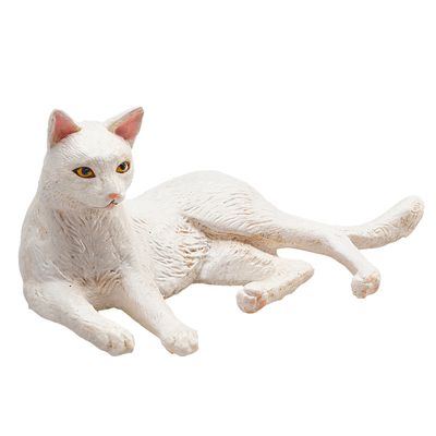 Mojo farmland liggende kat wit 387368