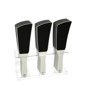 Face & Nail voetvijl xl wit display 12 stuks - thumbnail