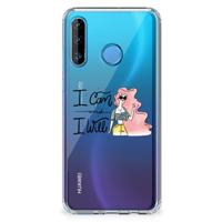Huawei P30 Lite Stevig | Bumper Hoesje | i Can