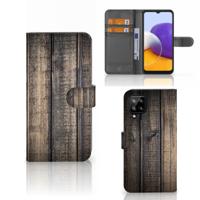 Samsung Galaxy A22 4G | M22 | Book Style Case | Steigerhout